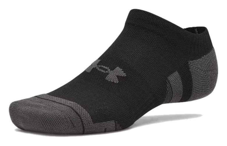 Under Armour Performance Tech No Show męskie skarpety, 3pack, czarne