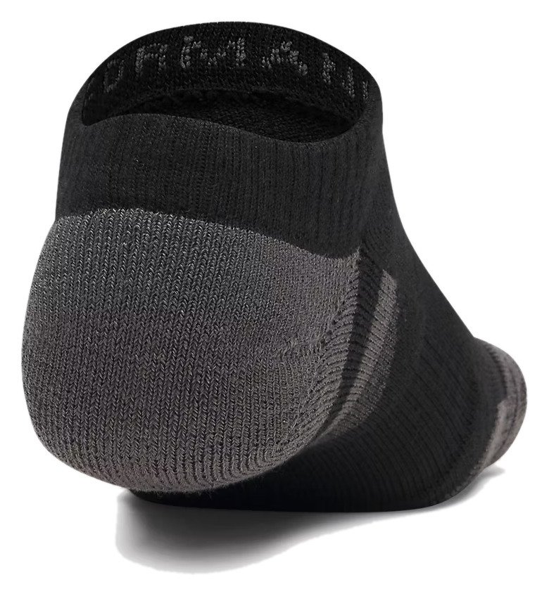 Under Armour Performance Tech No Show męskie skarpety, 3pack, czarne