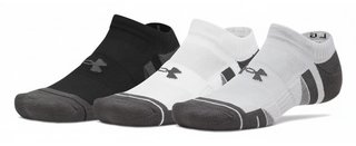 Under Armour Performance Tech No Show unisex skarpetki, 3pack, mod gray/white/jet gray