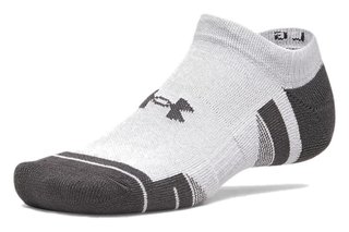Under Armour Performance Tech No Show unisex skarpetki, 3pack, mod gray/white/jet gray