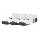 Under Armour Performance Tech No Show unisex skarpety, 3pack, białe