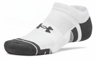 Under Armour Performance Tech No Show unisex skarpety, 3pack, białe