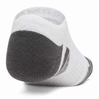 Under Armour Performance Tech No Show unisex skarpety, 3pack, białe