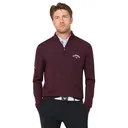 Callaway 1/4 Blended Merino męski sweter, italian plum