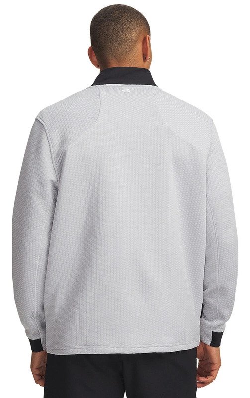 Under Armour Drive Pro Hybrid FZ męska bluza, halo szary/biały