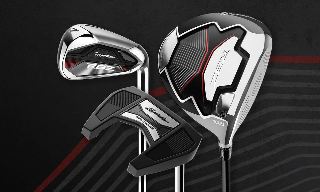 TaylorMade RBZ 2.0 11PC męski zestaw golfowy, stal, Stiff