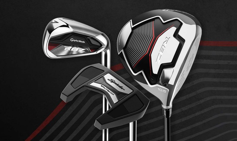 TaylorMade RBZ 2.0 11PC męski zestaw golfowy, stal, Stiff