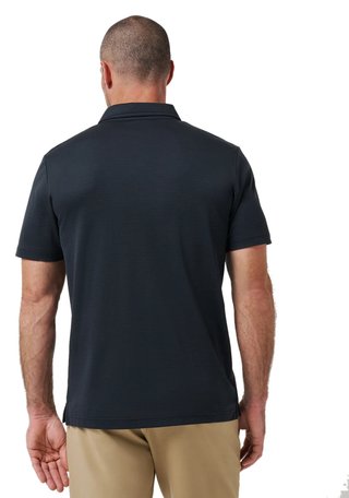 Travis Mathew The Zinna 2.0 No Logo męskie polo, czarne