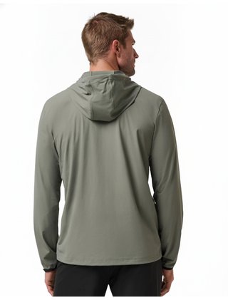Travis Mathew Hero Hour Tech męska bluza z kapturem, dark olive