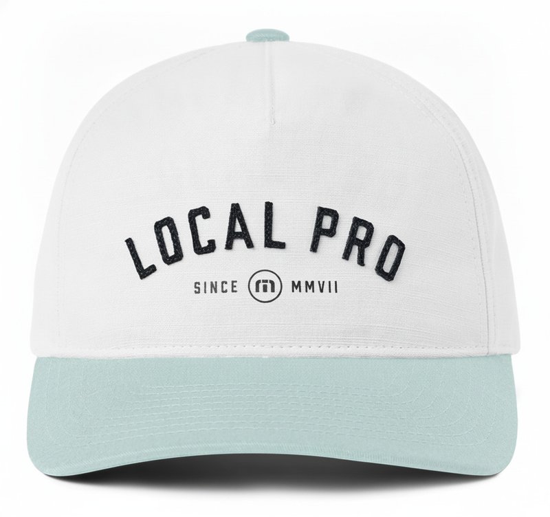 Travis Mathew Local Pro męska czapka, biała