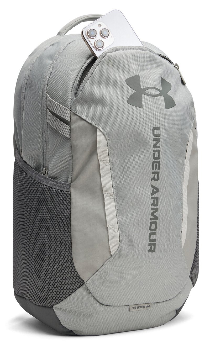 Under Armour Hustle 6.0 Backpack unisex plecak, titanium