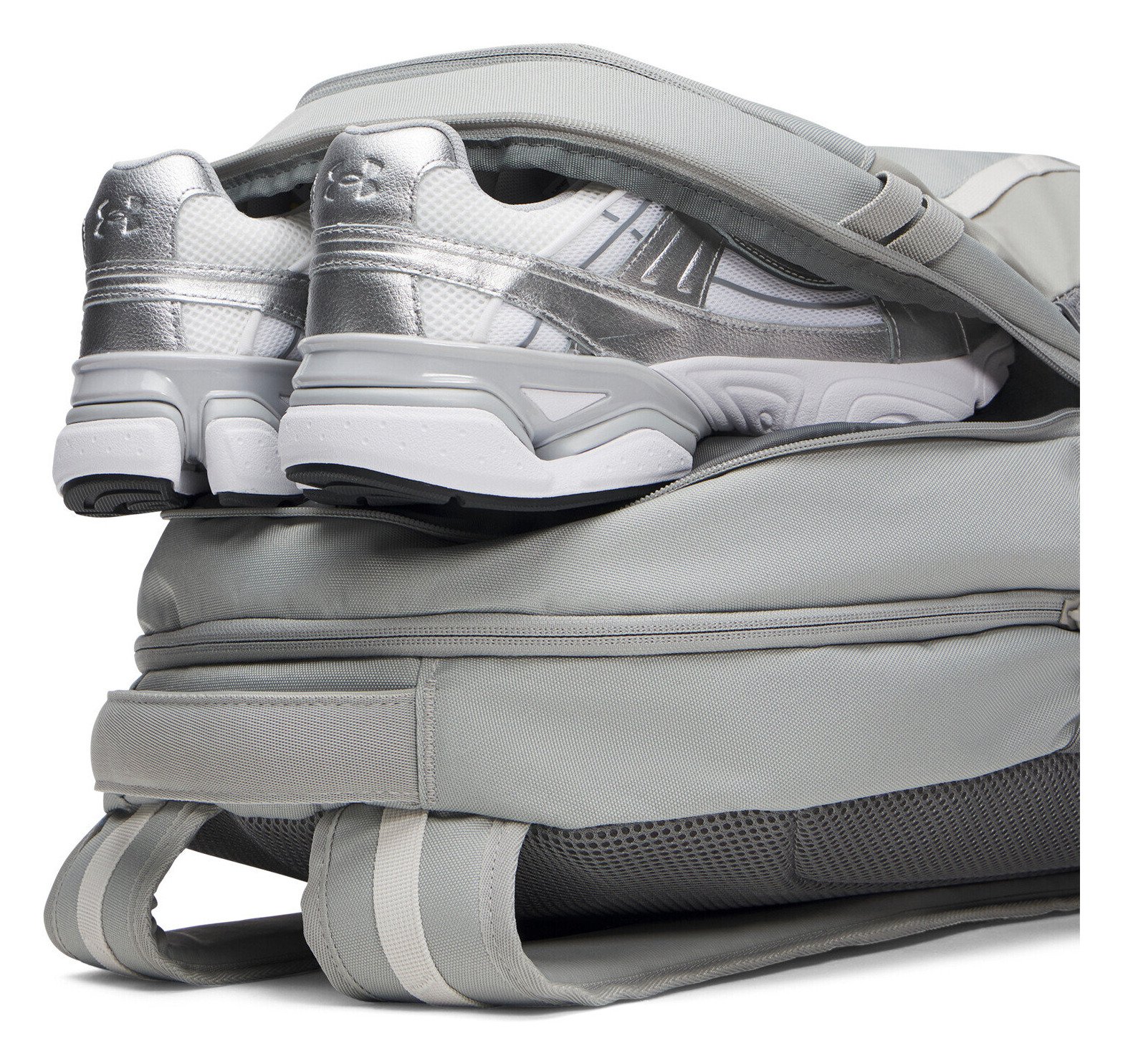Under Armour Hustle 6.0 Backpack unisex plecak, titanium