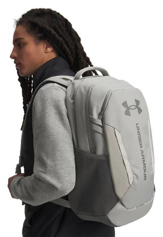Under Armour Hustle 6.0 Backpack unisex plecak, titanium