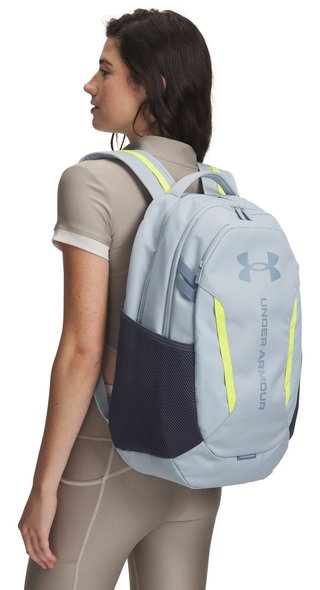 Under Armour Hustle 6.0 Backpack unisex, niebiesko/szary
