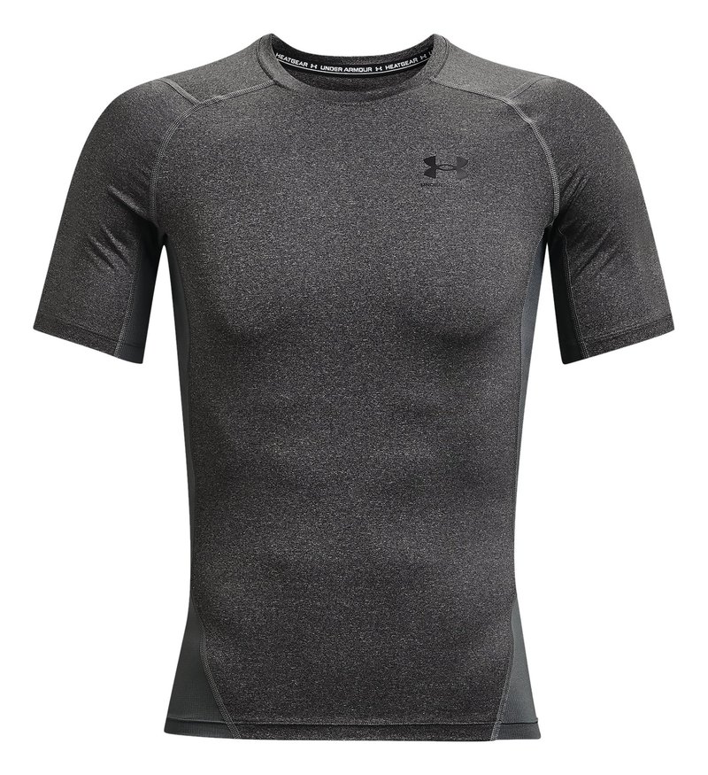 Under Armour HeatGear męska koszulka kompresyjna, carbon heather
