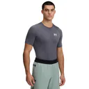 Under Armour HeatGear męska koszulka kompresyjna, castlerock/biały
