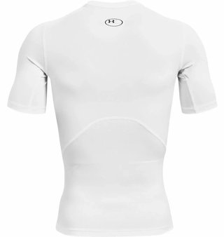 Under Armour HeatGear męska koszulka kompresyjna, biała