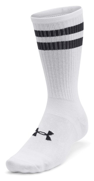 Under Armour Essential Crew unisex skarpety (6 pack), biało/czarne