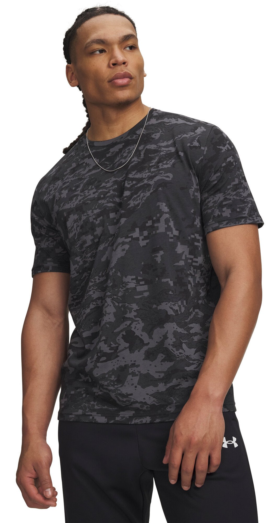Under Armour ABC Camo SS męska koszulka, camo black