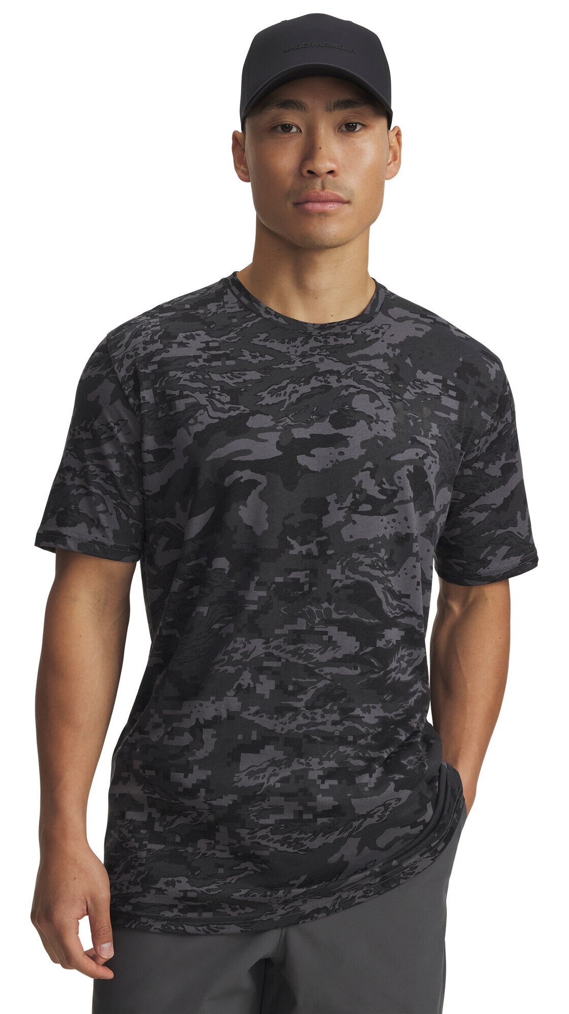 Under Armour ABC Camo SS męska koszulka, castlerock