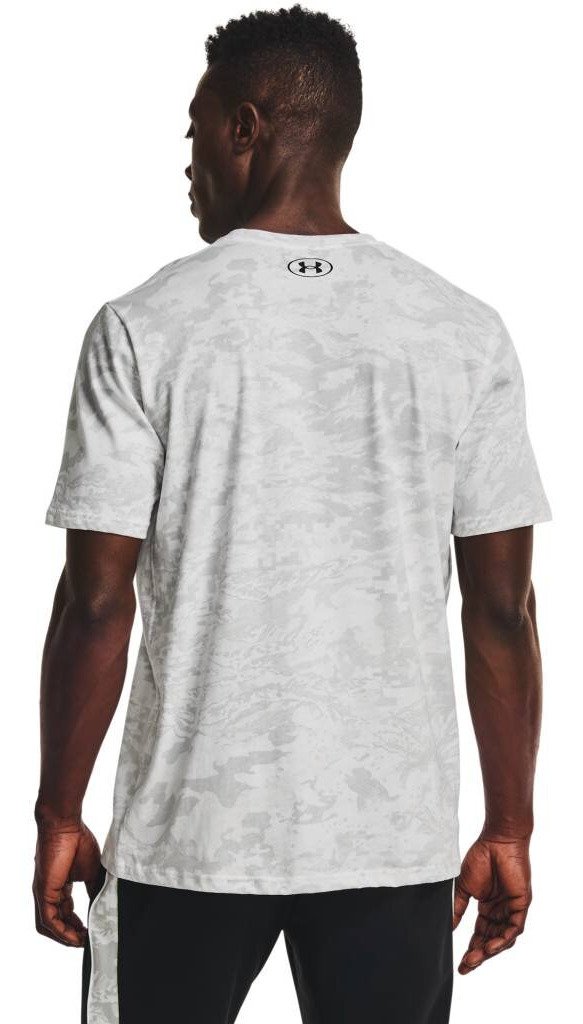 Under Armour ABC Camo SS męska koszulka, biało/czarna
