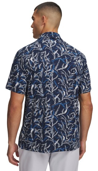 Under Armour Playoff 3.0 Printed męskie polo, midnight blue