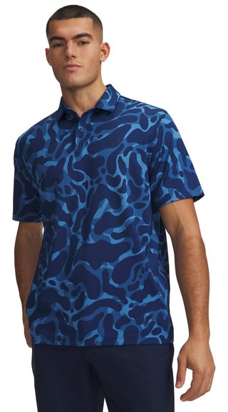 Under Armour Matchplay Printed męskie polo, aegean blue