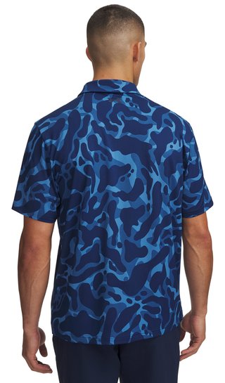 Under Armour Matchplay Printed męskie polo, aegean blue
