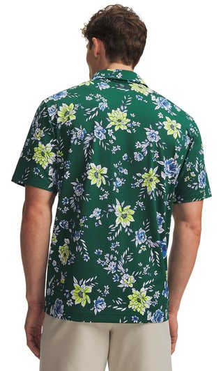 Under Armour Matchplay Printed męskie polo, campus ivy