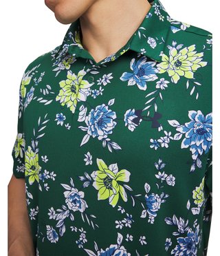 Under Armour Matchplay Printed męskie polo, campus ivy