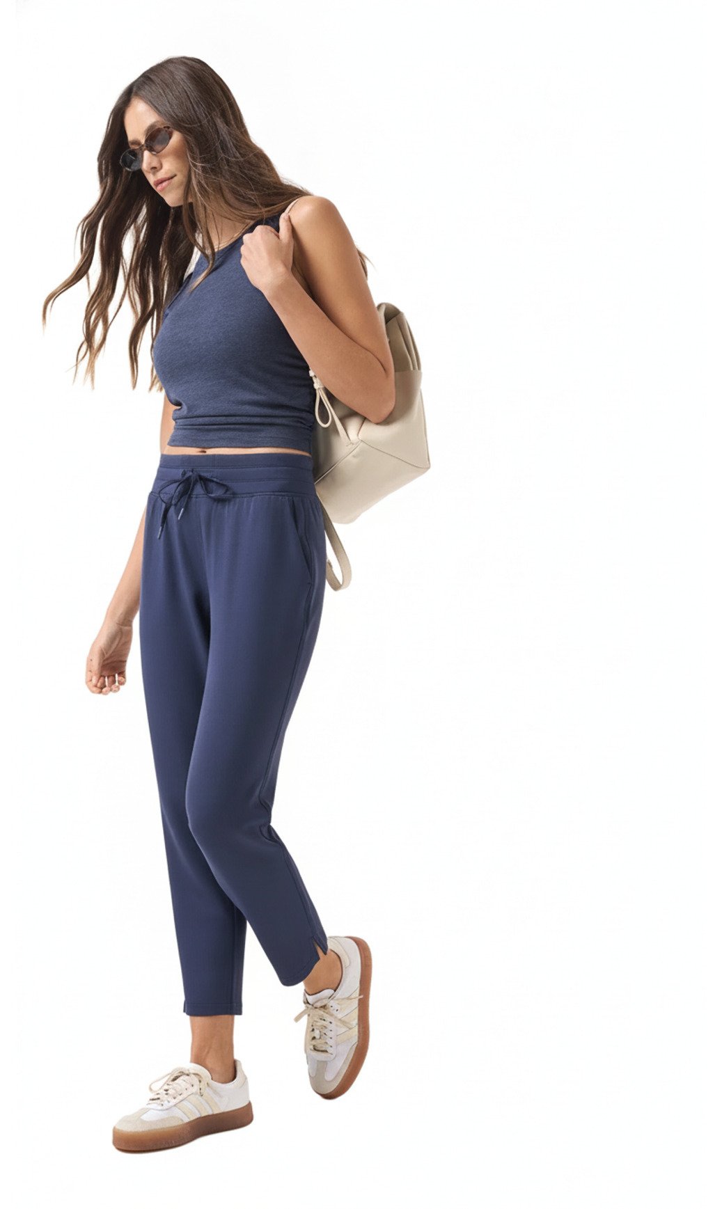 Travis Mathew Skyloft Soft Ankle damskie spodnie, navy blazer
