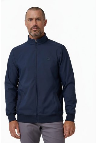 Travis Mathew Open To Close 2.0 Full Zip męska kurtka, total eclipse