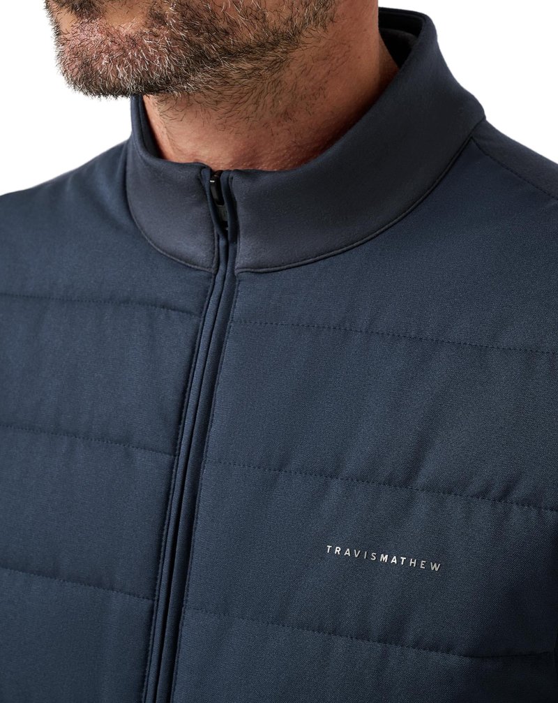 Travis Mathew Point Of Sail męska kamizelka, mood indigo