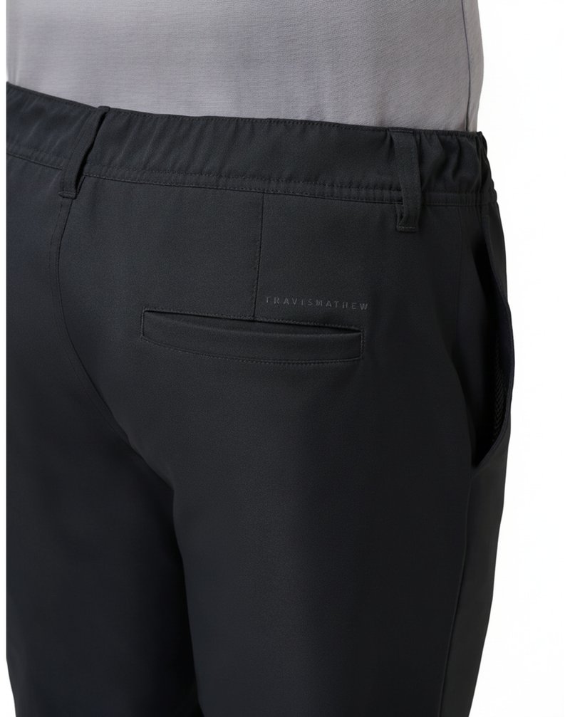 Travis Mathew Open To Close 2.0 Jogger męskie spodnie, czarne
