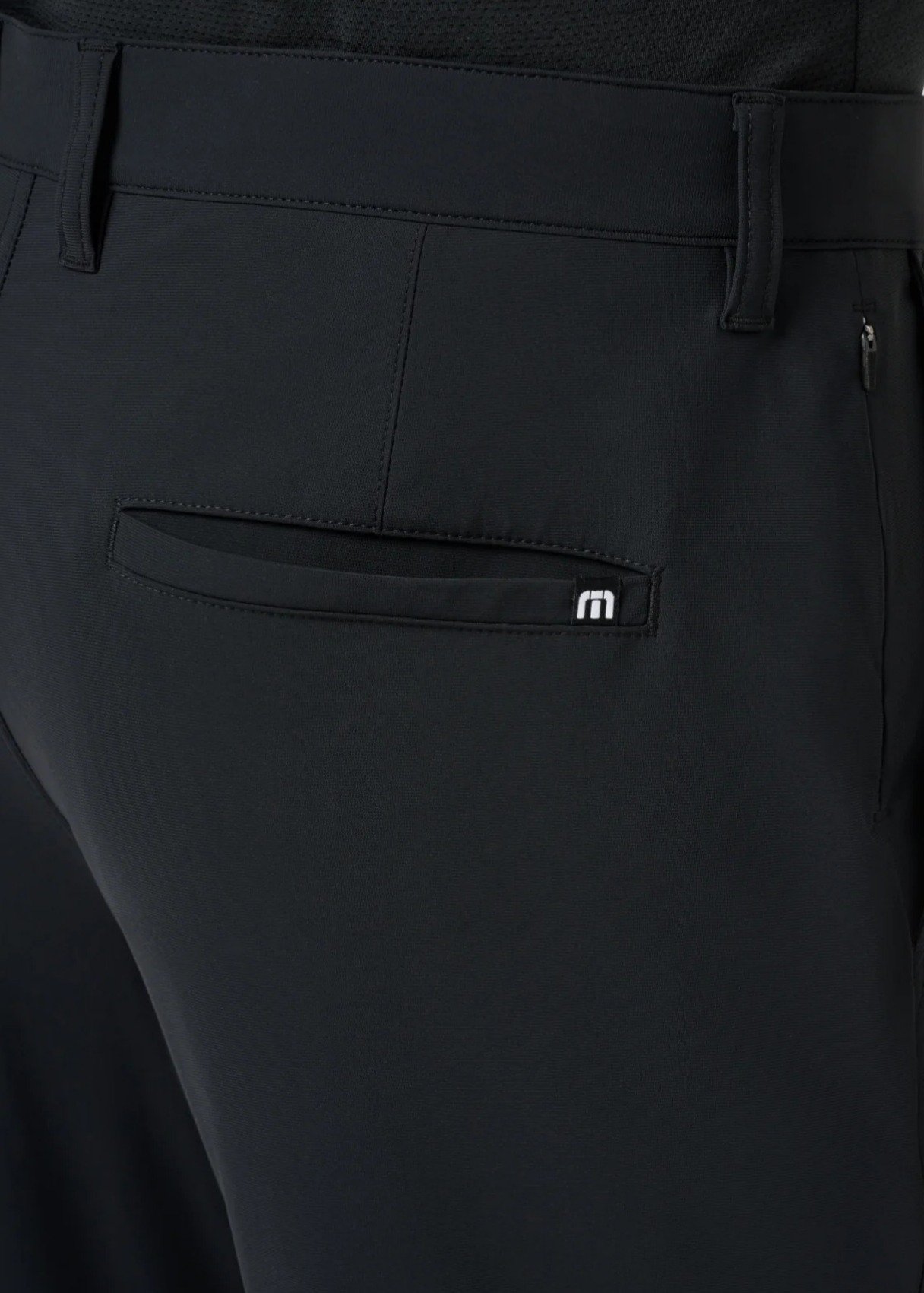 Travis Mathew Hero Hour Golf męskie spodnie, czarne