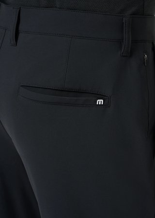 Travis Mathew Hero Hour Golf męskie spodnie, czarne
