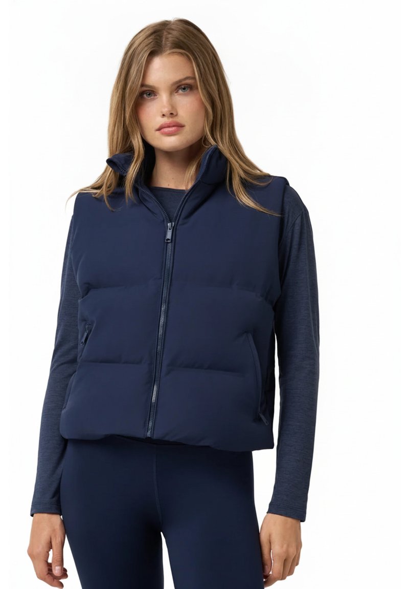 Travis Mathew Moontide Bonded 2.0 damska kamizelka, navy blazer