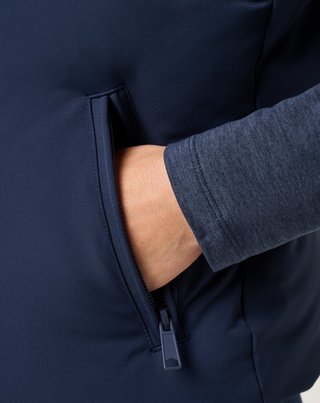 Travis Mathew Moontide Bonded 2.0 damska kamizelka, navy blazer