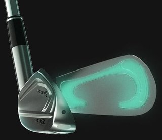 Srixon ZXi5+ męskie żelaza, grafit