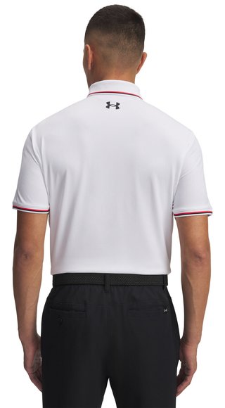 Under Armour Playoff 3.0 Rib męskie polo, białe