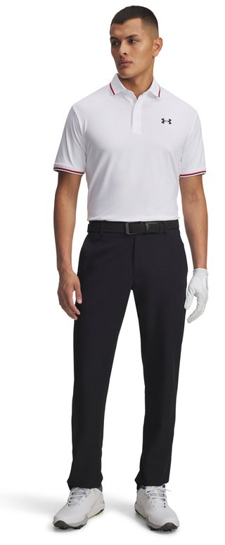 Under Armour Playoff 3.0 Rib męskie polo, białe