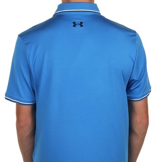 Under Armour Playoff 3.0 Rib męskie polo, blue atlantis
