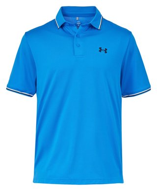 Under Armour Playoff 3.0 Rib męskie polo, blue atlantis