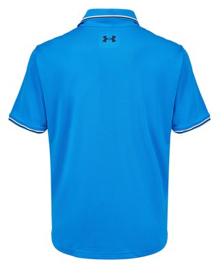 Under Armour Playoff 3.0 Rib męskie polo, blue atlantis