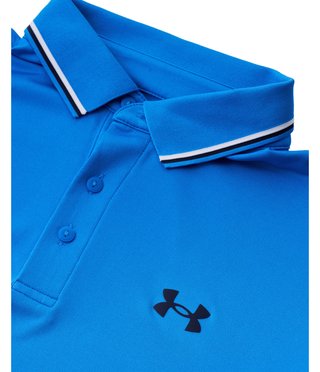 Under Armour Playoff 3.0 Rib męskie polo, blue atlantis