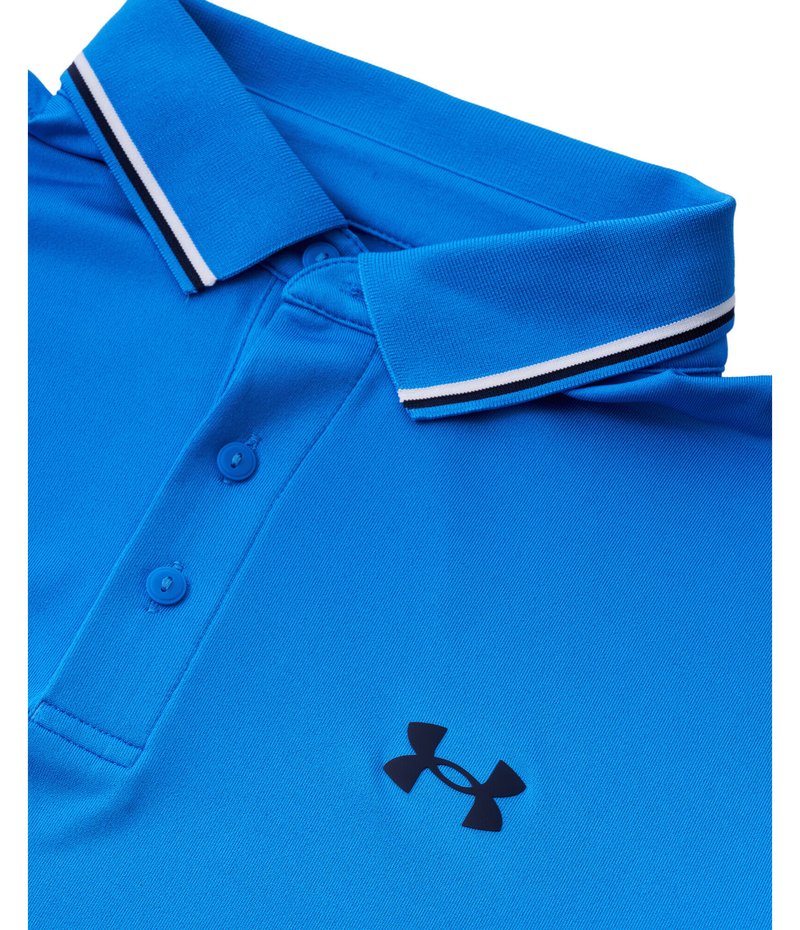 Under Armour Playoff 3.0 Rib męskie polo, blue atlantis