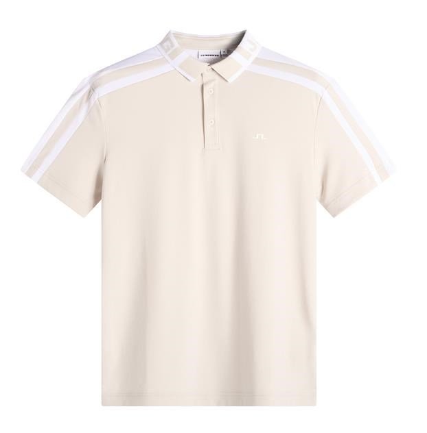 J.Lindeberg Bozak męskie polo, moonbeam