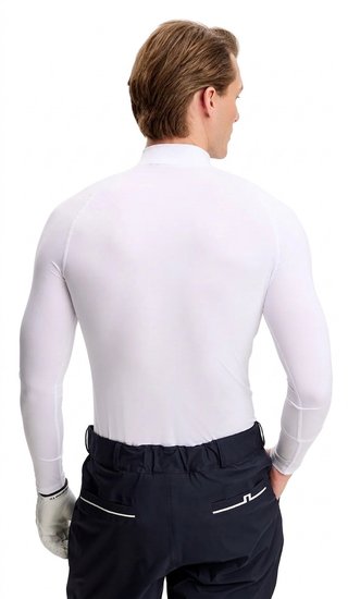 J.Lindeberg Ello Compression męski top, biały
