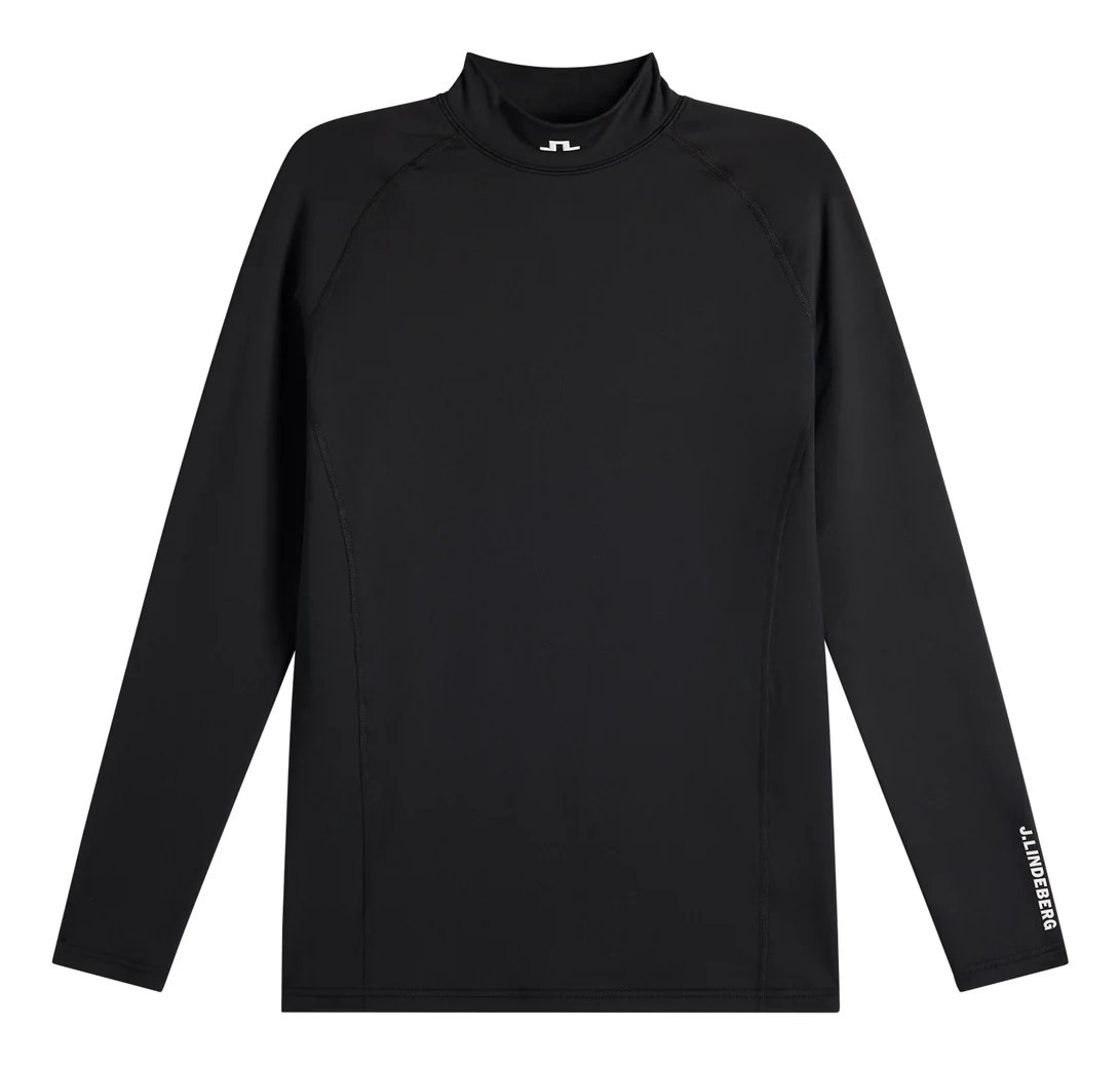 J.Lindeberg Ello Brushed męski top, czarny