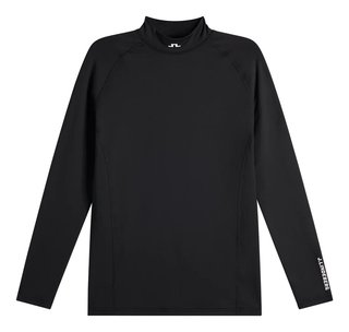 J.Lindeberg Ello Brushed męski top, czarny